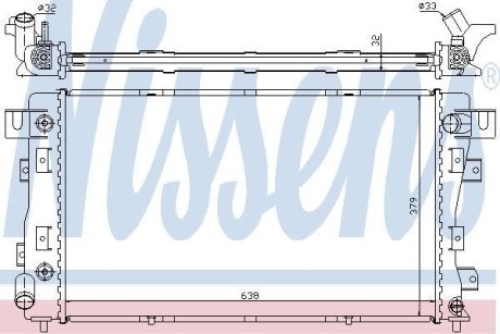 Радиатор NISSENS 609771