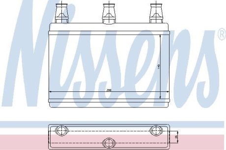 Радіатори опалення NISSENS 70522