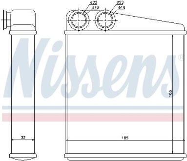 Радиатор отопления NISSENS 72206