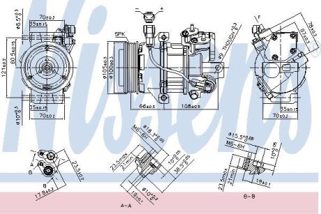 Компресор кондиціонера First Fit NISSENS 890077