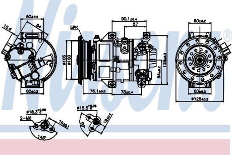 Компресор кондиціонера First Fit NISSENS 89309