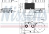 Радіатор масляний з корпусом масляного фільтра NISSENS 90706 (фото 1)