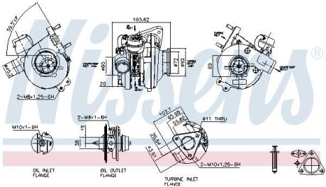 Турбокомпресор NISSENS 93055