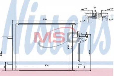 Радиатор кондиционера First Fit NISSENS 940183