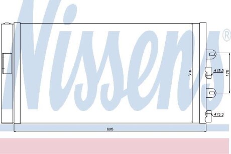 Радиатор кондиционера First Fit NISSENS 94669