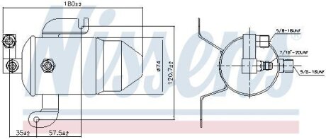 Осушувач кондиціонера NISSENS 95011