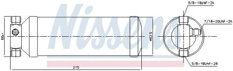 Осушувач кондиціонера NISSENS 95036