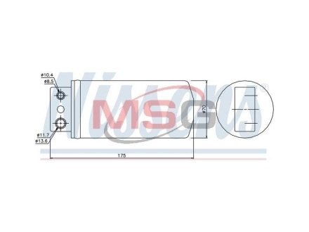 Осушитель кондиционера NISSENS 95058