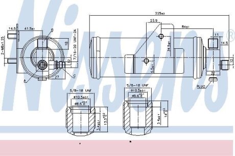 Осушувач кондиціонера NISSENS 95223