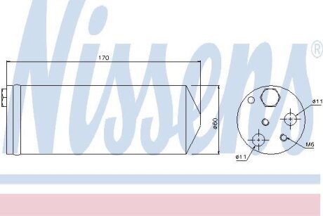 Осушувач кондиціонера NISSENS 95239