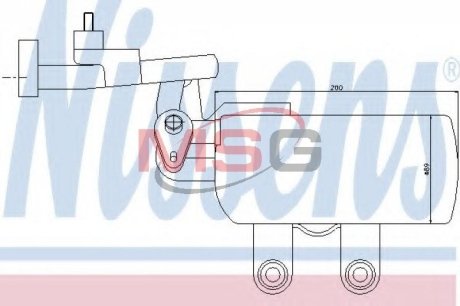 Осушитель кондиционера NISSENS 95385