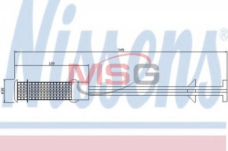 Осушувач,кондиціонер NISSENS 95407