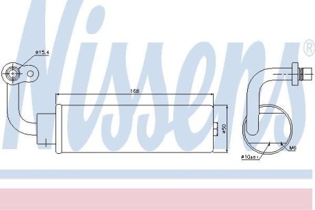 Осушувач кондиціонера NISSENS 95444