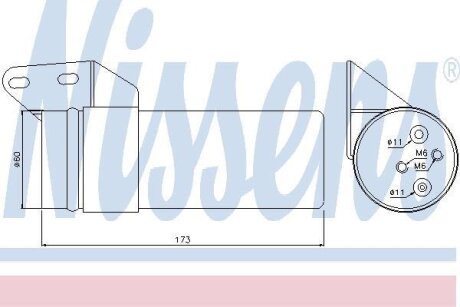 Осушувач кондиціонера NISSENS 95476