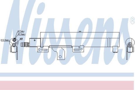 Осушувач кондиціонера NISSENS 95492