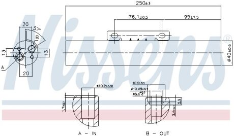 Осушувач кондиціонера NISSENS 95621