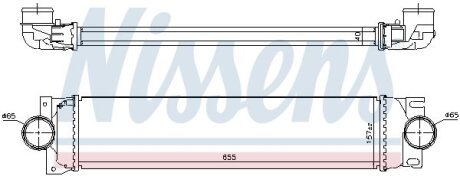 Інтеркулер NISSENS 961505