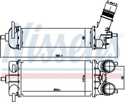 Інтеркулер NISSENS 961509