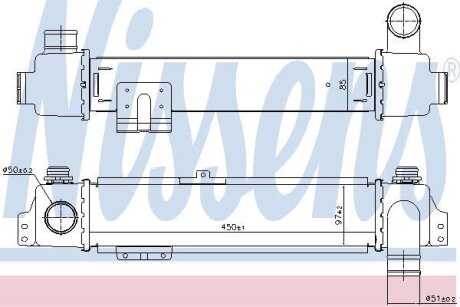Інтеркулер NISSENS 96384 (фото 1)