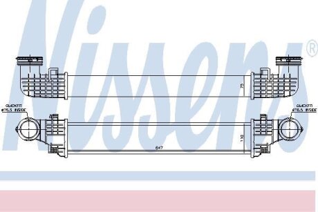 Інтеркулер NISSENS 96434