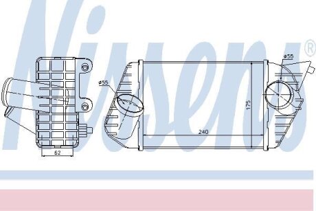 Інтеркулер NISSENS 96700