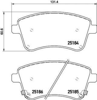 Гальмівні колодки HYUNDAI Venga "F "10>> NISSHINBO NP6100