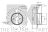 Тормозной диск NK 203305 (фото 3)