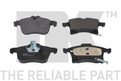 Тормозные дисковые колодки, комплект NK 223633