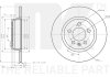 Диск тормозной невентилированный NK 3147172 (фото 1)