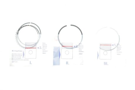 Кільця поршневі NPR 120 037 0059 00