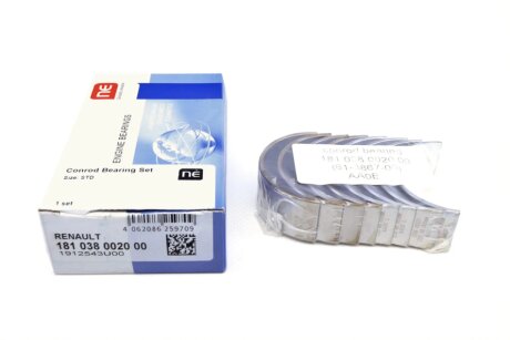 Вкладиші шатунні NPR 181 038 0020 00