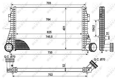 Інтеркулер NRF 30290