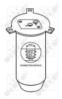Осушувач кондиціонера NRF 33045