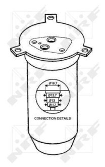 Осушувач кондиціонера NRF 33072