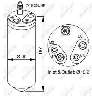 Осушувач кондиціонера NRF 33152