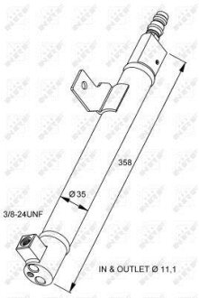 Осушувач кондиціонера NRF 33281