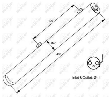 Осушувач кондиціонера NRF 33353