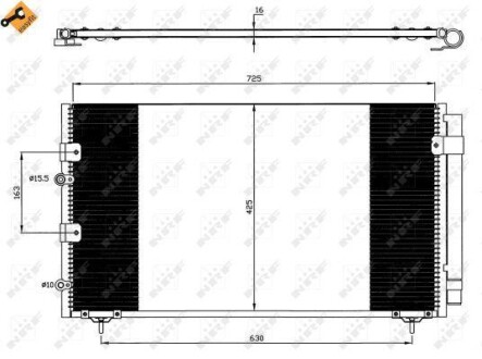 Конденсатор NRF 35609