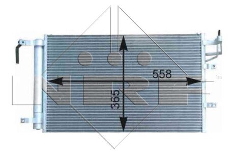 Конденсер кондиціонера NRF 35982