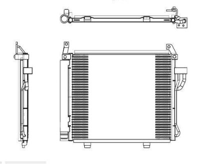 Радіатор кондиціонера NRF 35992
