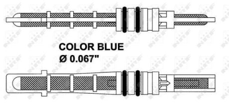 Розширювальний клапан кондиціонера NRF 38207