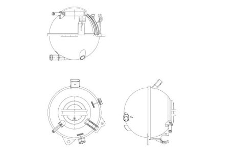 Розширювальний бачок NRF 454082