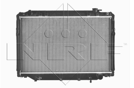 Радіатор двигуна NRF 596712