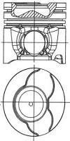 Поршень NURAL 87-135300-00