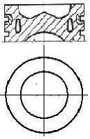 Поршень NURAL 87-432300-10