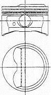 Поршень NURAL 87-849207-00