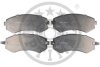 Гальмівні колодки дискові Optimal BP-09634 (фото 1)