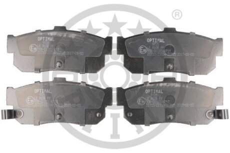 Гальмівні колодки дискові Optimal BP-09728