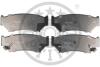 Гальмівні колодки дискові Optimal BP-09767 (фото 1)