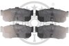 Гальмівні колодки дискові Optimal BP-09834 (фото 1)